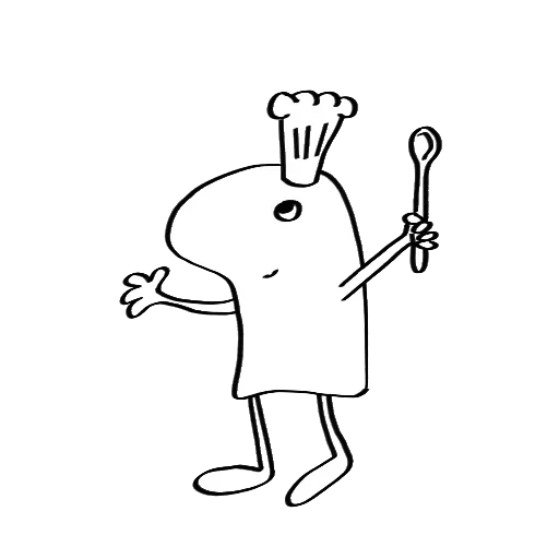 👨‍🍳 Стикер «White guy» для Telegram