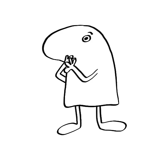 🙊 Стикер «White guy» для Telegram