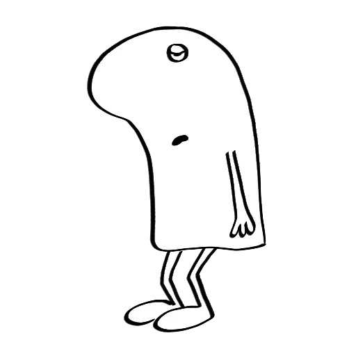 😕 Стикер «White guy» для Telegram