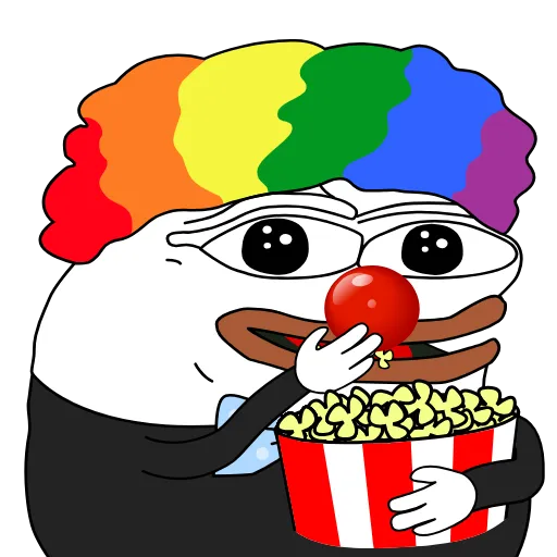 🍿 Стикер «White Honka» для Telegram