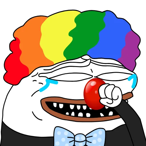 🤣 Стикер «White Honka» для Telegram