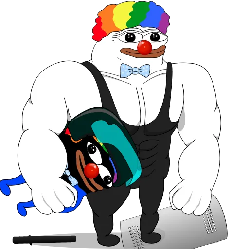 💪 Стикер «White Honka» для Telegram