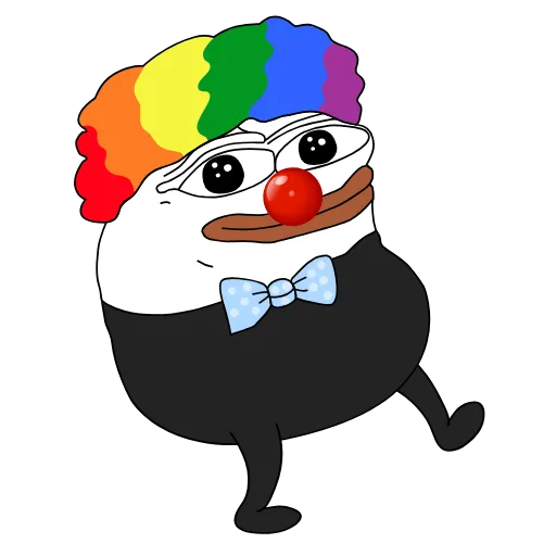 🕺 Стикер «White Honka» для Telegram