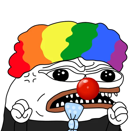 😠 Стикер «White Honka» для Telegram