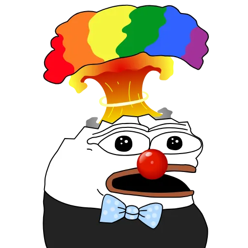 🤯 Стикер «White Honka» для Telegram