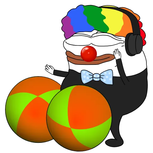 🥁 Стикер «White Honka» для Telegram