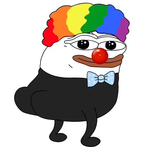 🍑 Стикер «White Honka» для Telegram