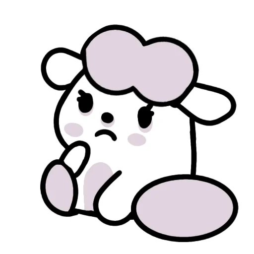 🌃 Стикер «White Kitty» для Telegram