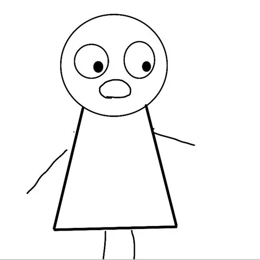 😕 Стикер «White Lady» для Telegram