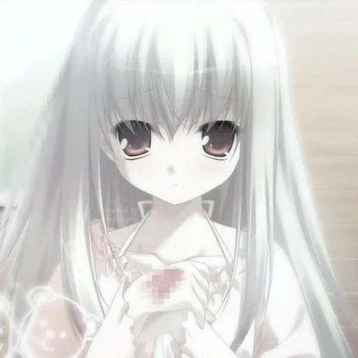 🥺 Стикер «Angel / White luv pack» для Telegram