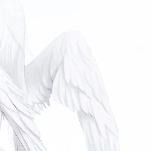 🤍 Стикер «Angel / White luv pack» для Telegram