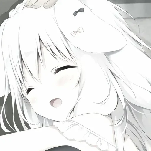 😊 Стикер «Angel / White luv pack» для Telegram