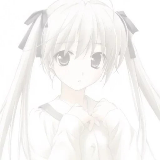 😳 Стикер «Angel / White luv pack» для Telegram