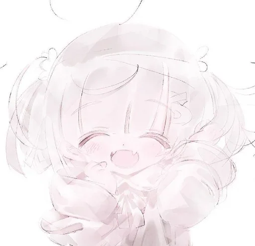 🤍 Стикер «Angel / White luv pack» для Telegram