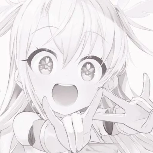 😊 Стикер «Angel / White luv pack» для Telegram