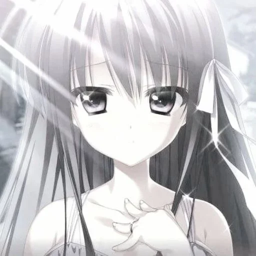 🥺 Стикер «Angel / White luv pack» для Telegram