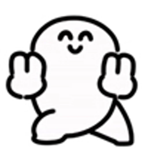 😊 Эмодзи «Whiteman» для Telegram