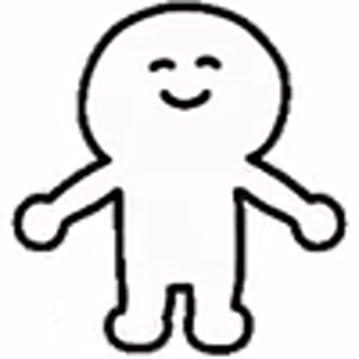 😊 Эмодзи «Whiteman» для Telegram