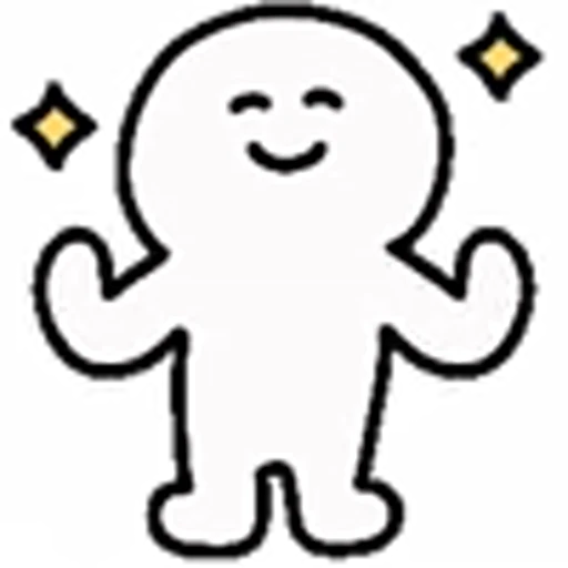 😊 Эмодзи «Whiteman» для Telegram