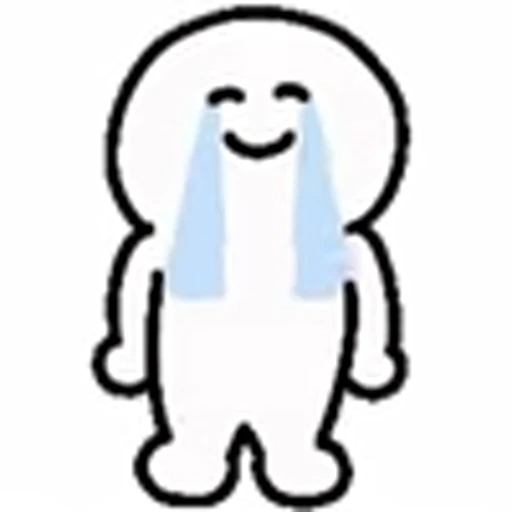 😊 Эмодзи «Whiteman» для Telegram