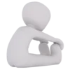 Стикер 31 3D Man
