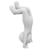 Стикер 23 3D Man