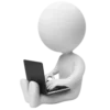 Стикер 37 3D Man