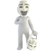 Стикер 55 3D Man