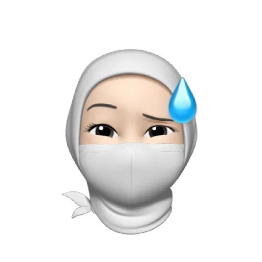 🤍 Стикер «whitemsk» для Telegram
