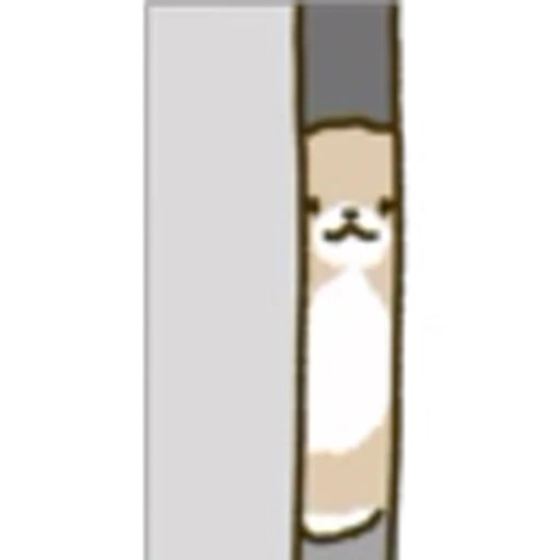 🚪 Эмодзи «White Paw Miyao» для Telegram