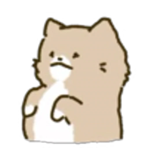❌ Эмодзи «White Paw Miyao» для Telegram