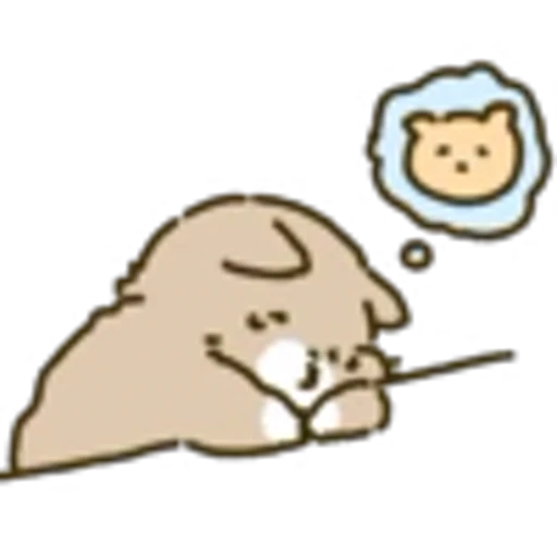 😢 Эмодзи «White Paw Miyao» для Telegram