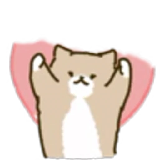 🩷 Эмодзи «White Paw Miyao» для Telegram