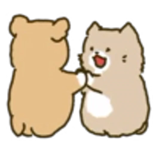 😆 Эмодзи «White Paw Miyao» для Telegram