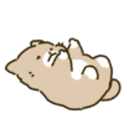 💪 Эмодзи «White Paw Miyao» для Telegram