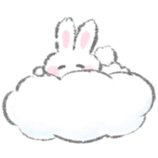 🎀 Стикер «White Rabbit» для Telegram