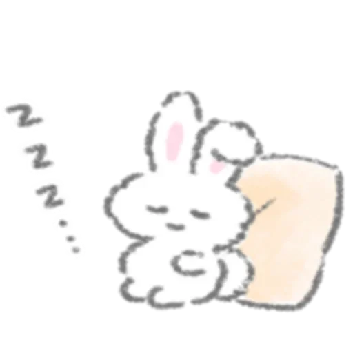 🖇 Стикер «White Rabbit» для Telegram