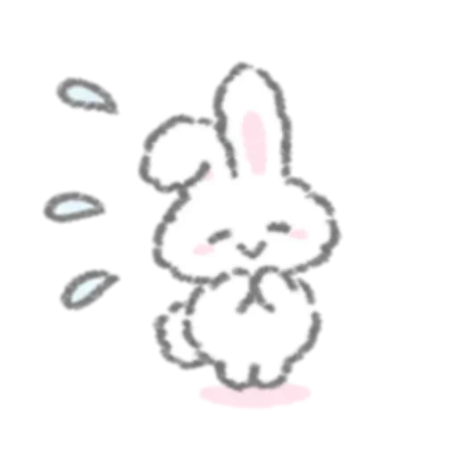 🍪 Стикер «White Rabbit» для Telegram