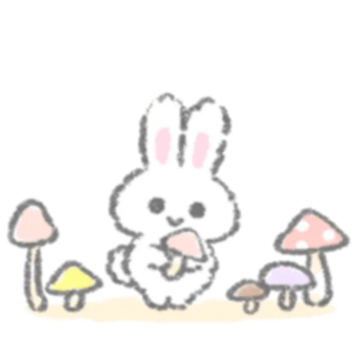 🖇 Стикер «White Rabbit» для Telegram
