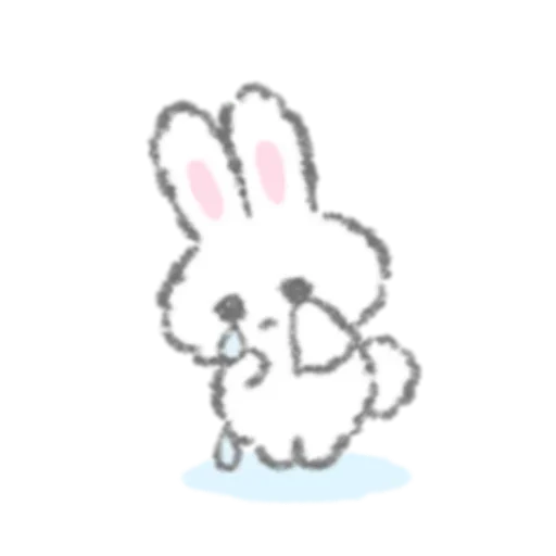 🎀 Стикер «White Rabbit» для Telegram