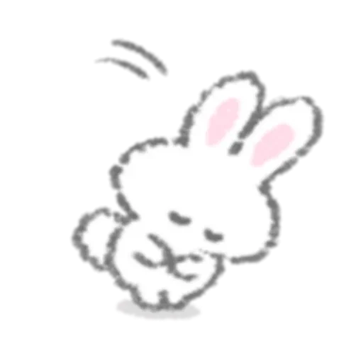🌙 Стикер «White Rabbit» для Telegram
