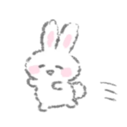 🕸 Стикер «White Rabbit» для Telegram
