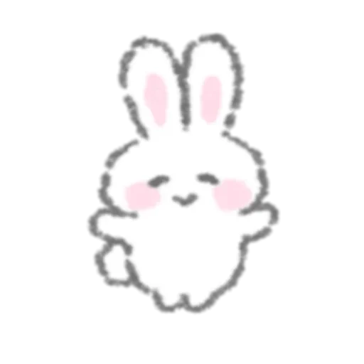 🍮 Стикер «White Rabbit» для Telegram