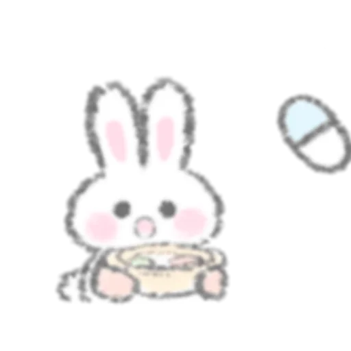 Стикерпак White Rabbit для Telegram — скачать