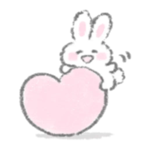 🩹 Стикер «White Rabbit» для Telegram