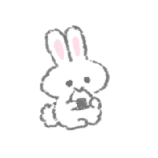 🗝 Стикер «White Rabbit» для Telegram