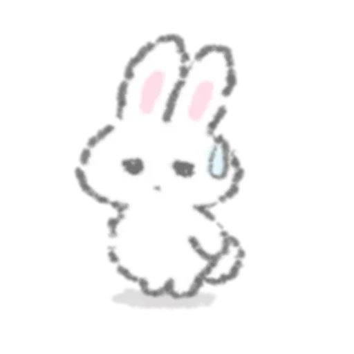 🍮 Стикер «White Rabbit» для Telegram