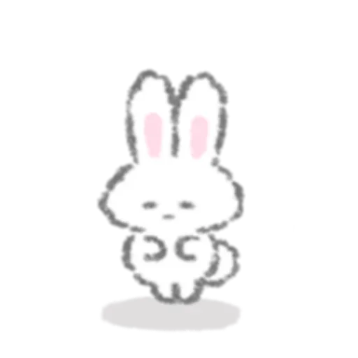 🗝 Стикер «White Rabbit» для Telegram
