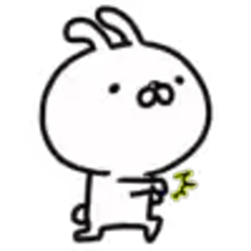 👊 Эмодзи «White Rabbit» для Telegram