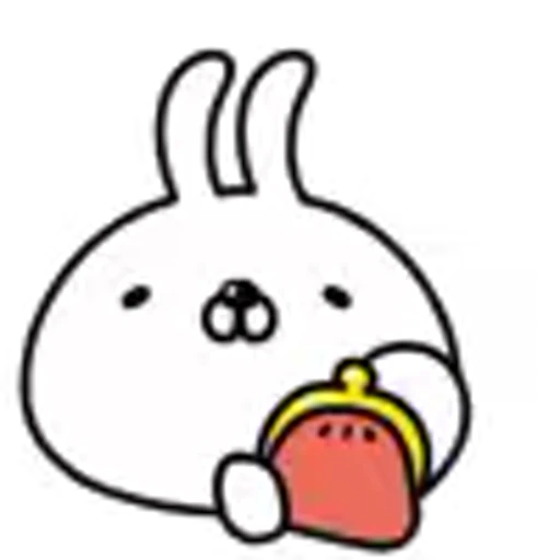 💵 Эмодзи «White Rabbit» для Telegram
